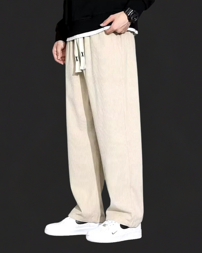 Men's Relaxed Straight Leg Trousers