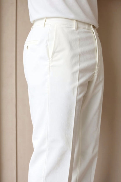 Women's Slim Ankle Trousers with Functional Pockets