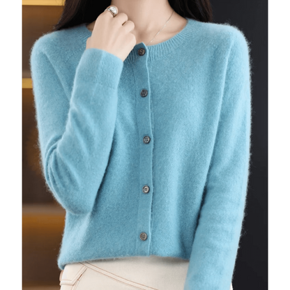 Women's V-Neck Knit Cardigan
