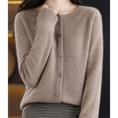 Women's V-Neck Knit Cardigan