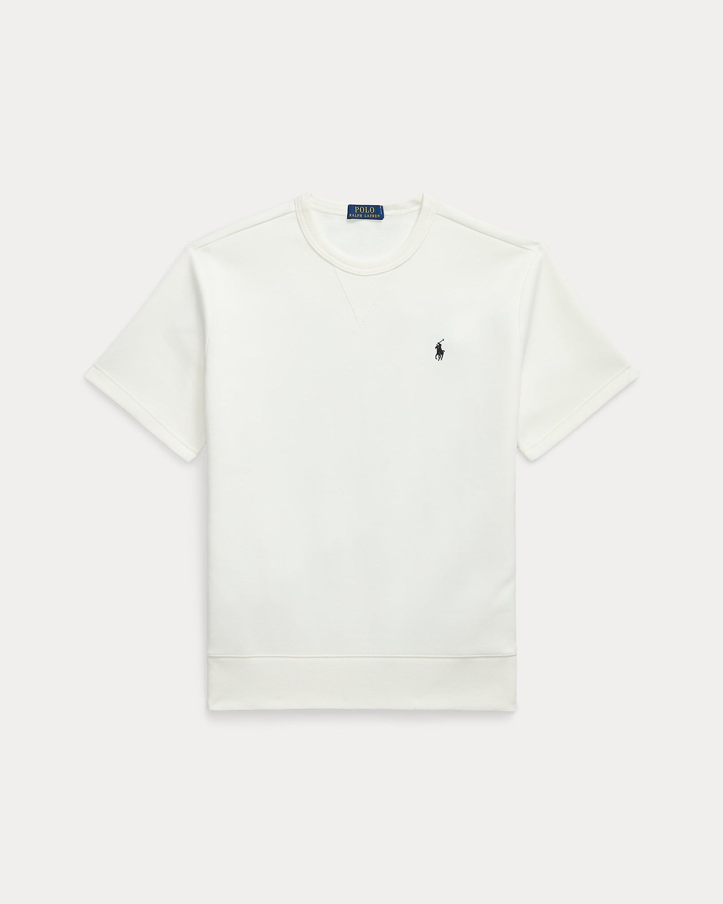 Rɑlph Lɑuren - Double-Knit Short-Sleeve Sweatshirt
